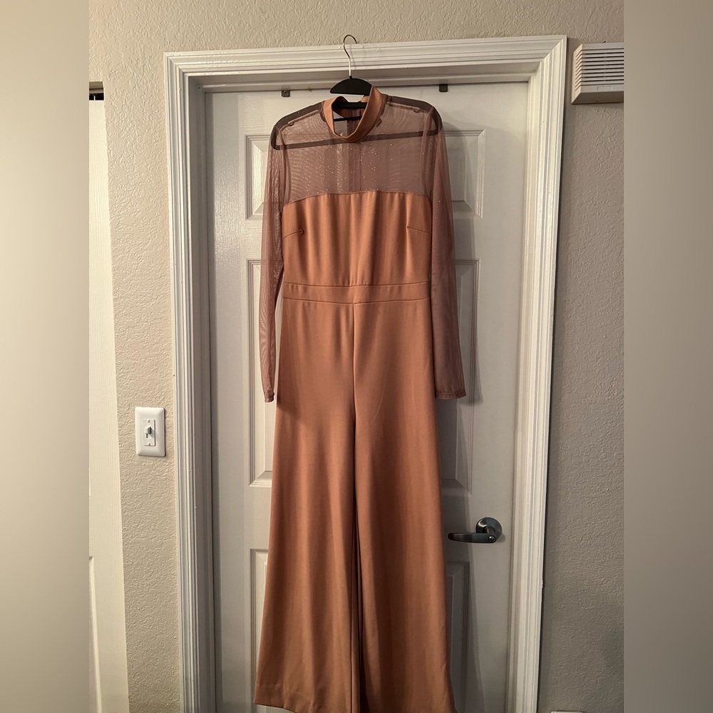 Blush Pink Jumpsuit. Size L